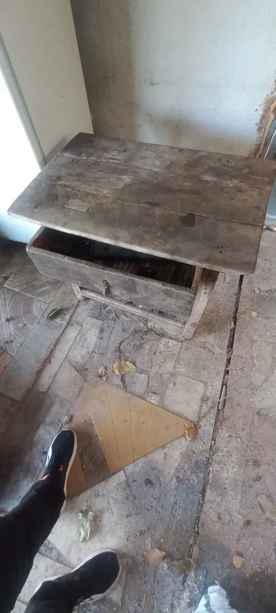 Mesa Tocinera Antigua Madera