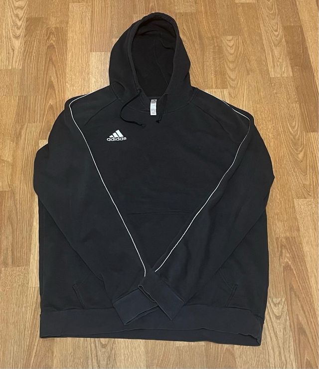 Sudadera con capucha Adidas negra