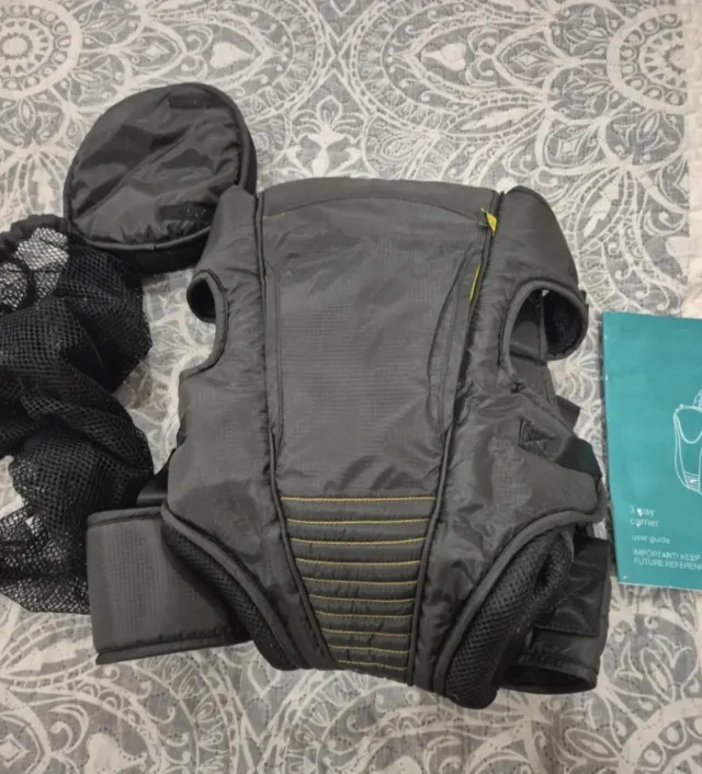 Mochila Portabebés Mothercare Negra