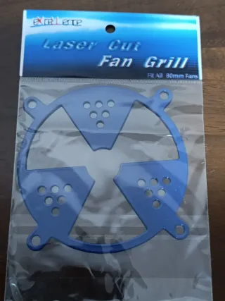 Griglia Ventola Laser Cut Excellence Blu