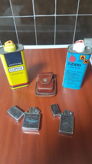 Zippo Pack: accendino, copertura e liquidi
