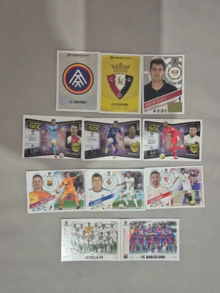 11 Cromos Especiales Fútbol Temporada 22-23