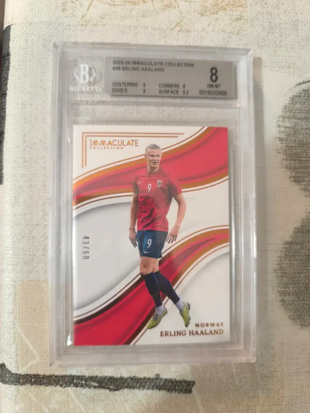 Carta Erling Haaland Noruega 43/60