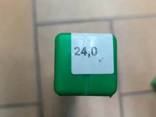 Broca Cobalto 24mm Blue Master