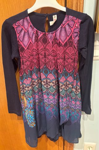 Vestido Desigual niña talla 9/10