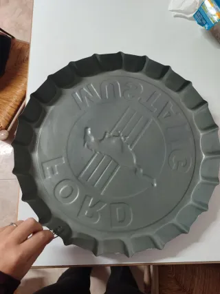 Chapa Decorativa Vintage Ford Mustang