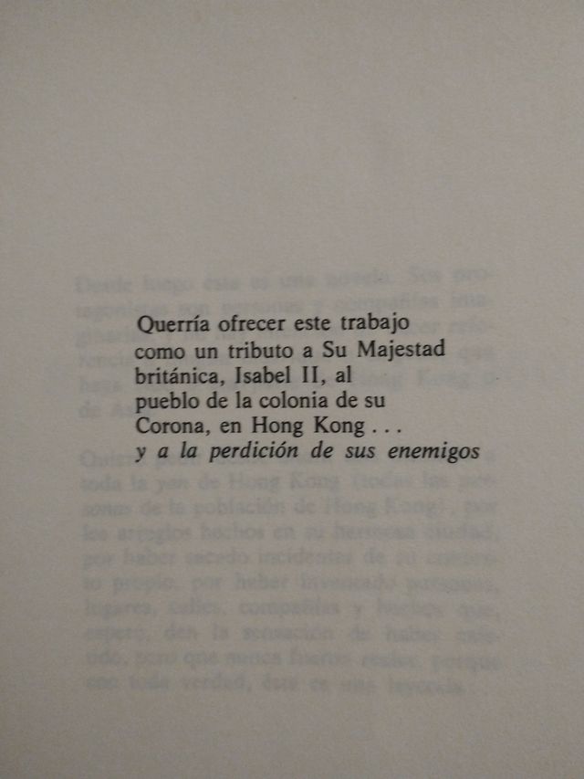 1-2 La casa noble una novela del Hong Kong contemp