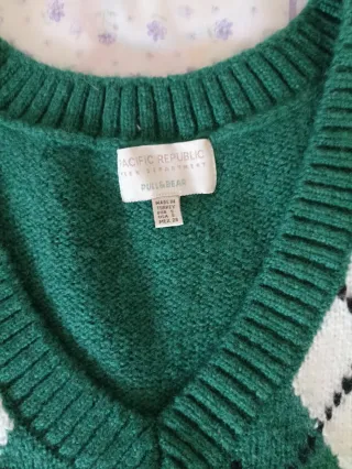 Chaleco de punto pull & bear