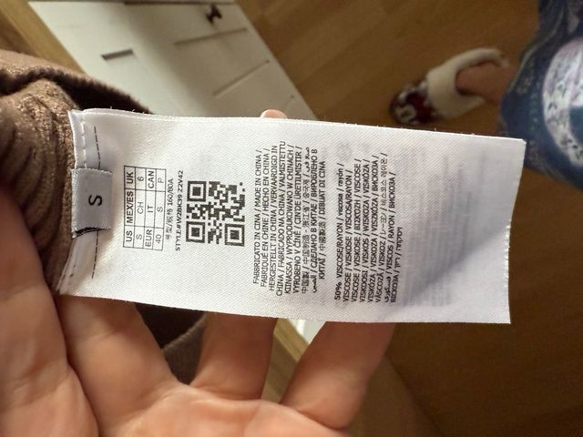 Vestido Guess marrón botones