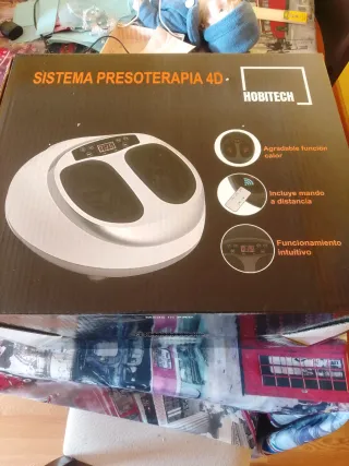 Masajeador Pies Presoterapia Hobitech 4D