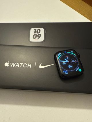 Apple Watch 7 Nike Special Edition nuevo 45mm _``