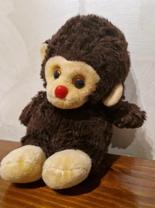 Peluche Monchhichi marrone
