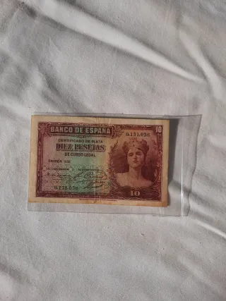 Billete 10 Pesetas Banco de España 1935