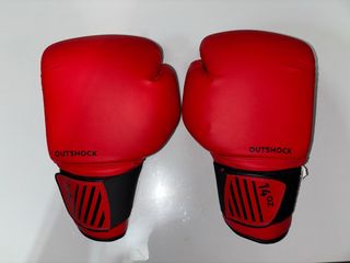 Guantes Boxeo Outshock 14 oz Rojos
