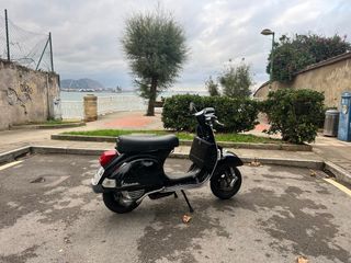 Vespa 200px Disco Negra