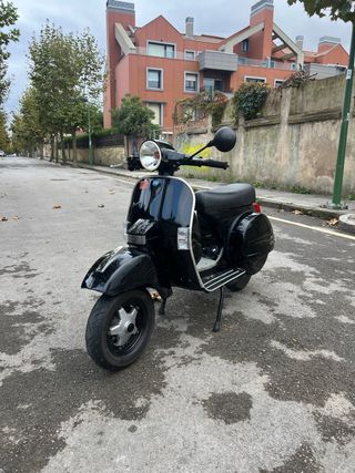 Vespa 200px Disco Negra