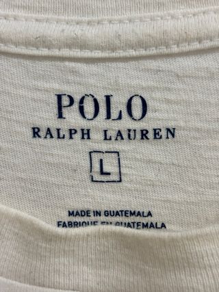 Camiseta Polo Ralph Lauren Blanca