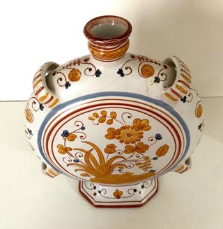 Botijo, Botella de peregrino de cerámica Deruta 