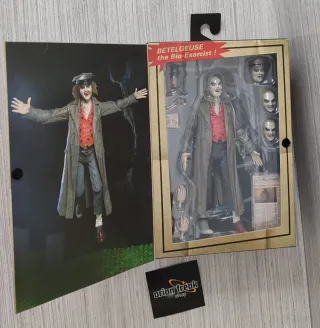 NECA ULTIMATE BEETLEJUICE TOUR GUIDE BIO-EXORCIST 