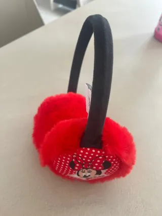 Set Copriorecchie e Guanti Disney Rossi