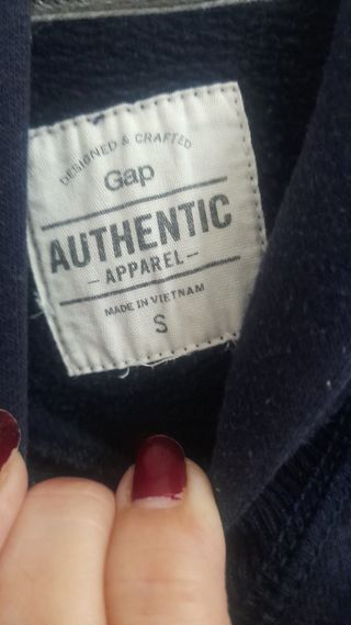 Sudadera Gap Azul con Logo NYC