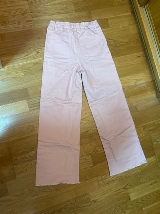 Pantalón vaquero rosa talla 14-14