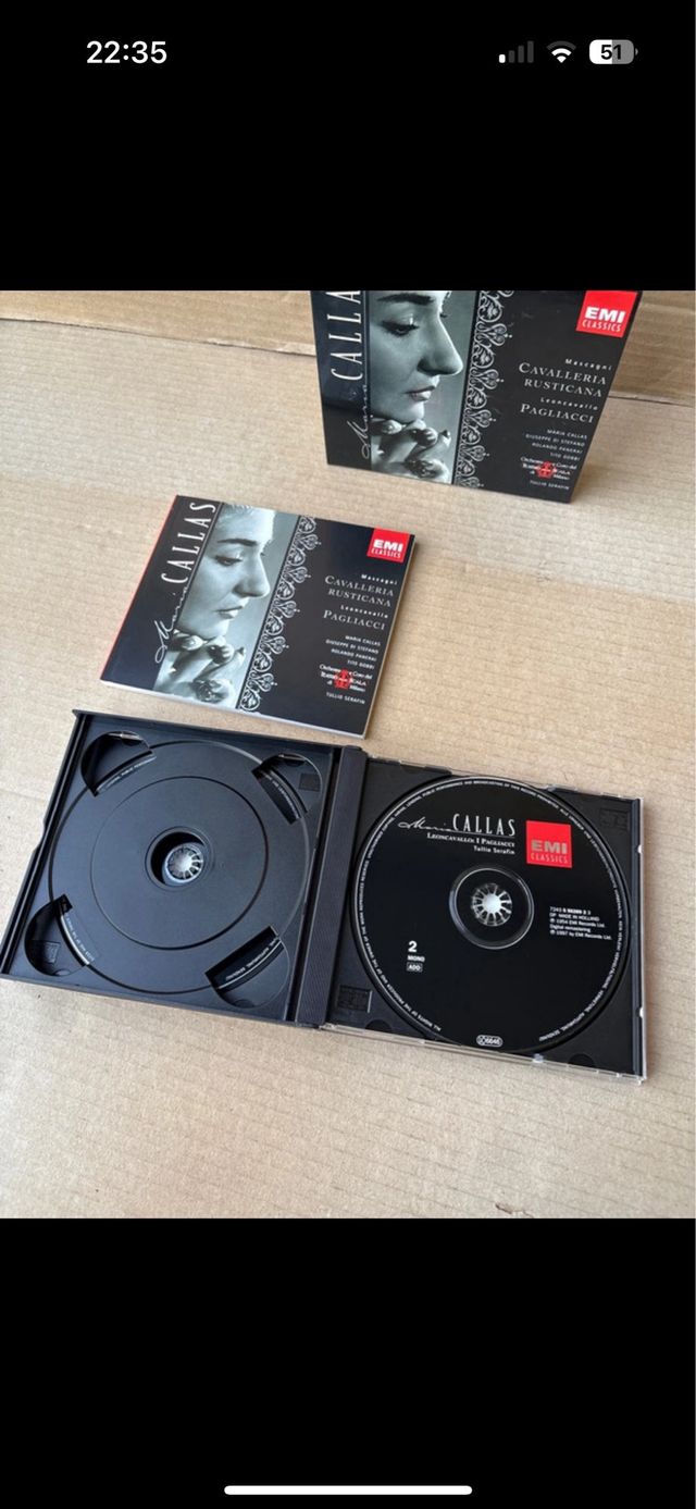 Maria Callas - Cavalleria Rusticana / Pagliacci