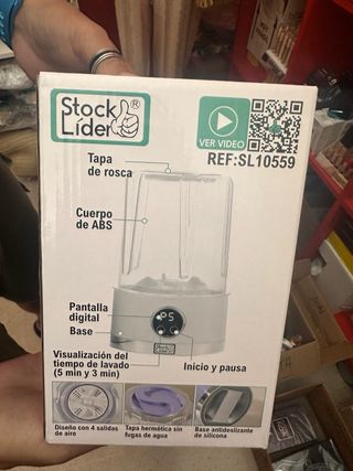 Mini Lavadora Portátil Stock Líder 1L