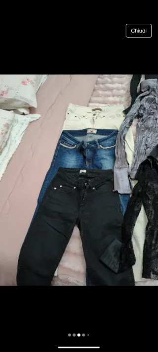 Lotto 5 capi abbigliamento donna
