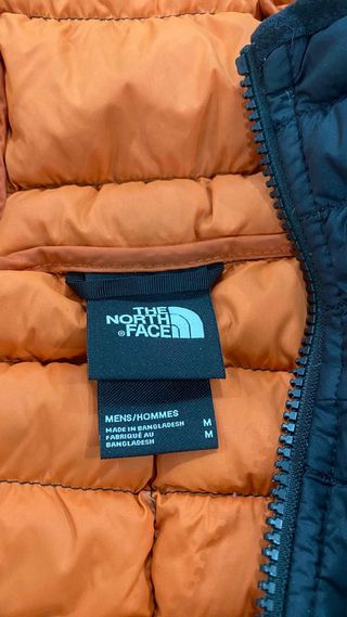 Chaqueta The North Face Naranja y Negra