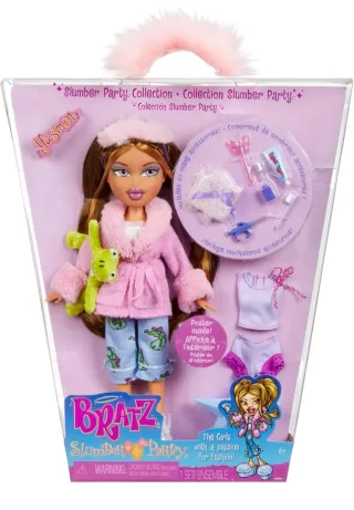 Bratz Yasmin Slumber Party Collection Doll 