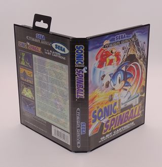 Sonic Spinball Megadrive Mega Drive