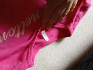 Camiseta rosa manga larga Benetton