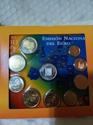España CCAA Cataluña 2011 1 céntimo a 2 euros €