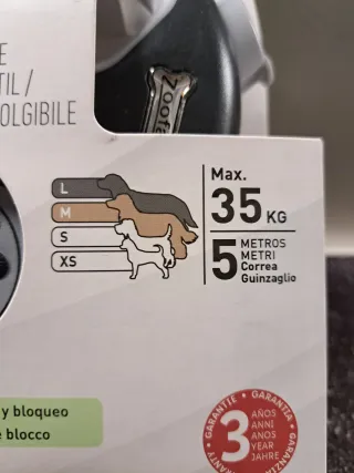 Correa Extensible Zoofari Retráctil Perro