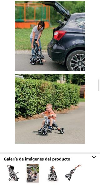 Triciclo Smoby Robin Evolutivo Plegable