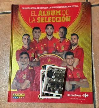 Álbum Cromos Selección Española Fútbol Panini
