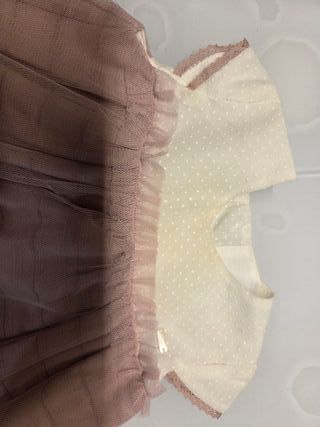 Conjunto vestido y braguita bebé 12 meses