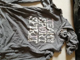 Camiseta, jersei gris Team Sport Spirit
