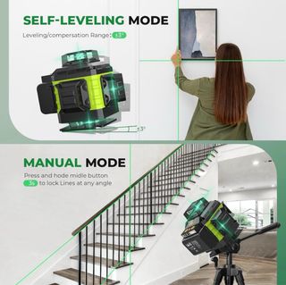 Nivel Láser Autonivelante 360°
