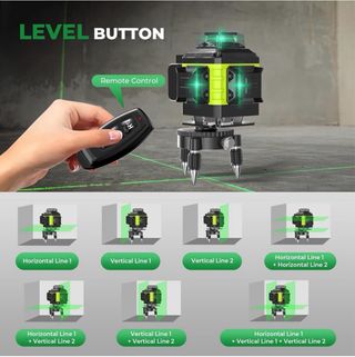 Nivel Láser Autonivelante 360°