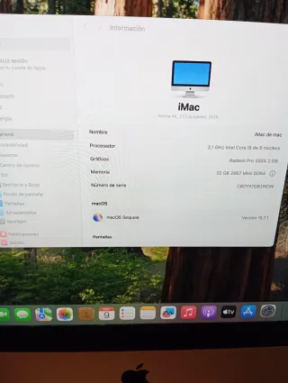 iMac 21.5 2019 i9 32GB RAM 1TB SSD