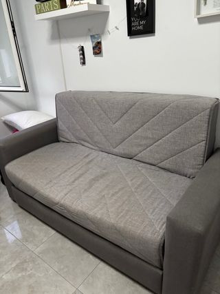 Sofá Cama Gris 150cm