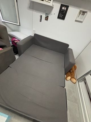 Sofá Cama Gris 150cm