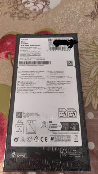 Vivo V50 Lite 5G Nero