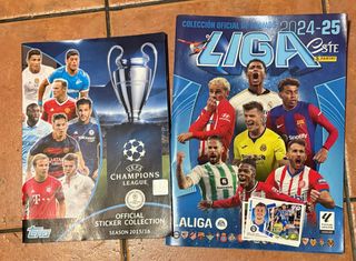 Colección cromos fútbol Champions League y LaLiga