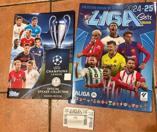 Colección cromos fútbol Champions League y LaLiga