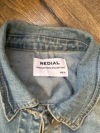 Cazadora vaquera MEDIAL alas brillantes M