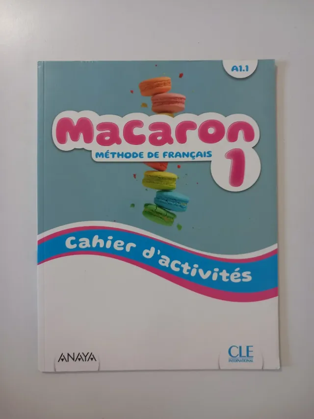 Lote: MACARON 1 Francés (Libro y cuadernillo)