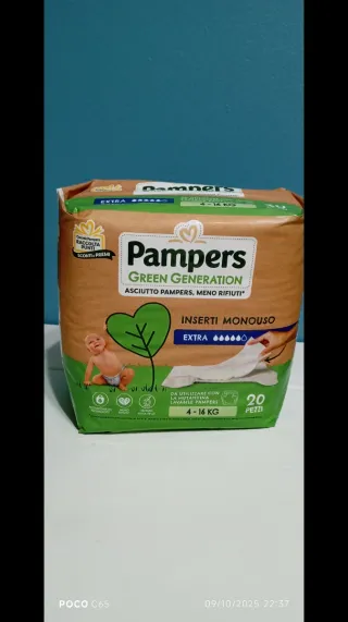 Pampers Green Generation 4-16 kg.